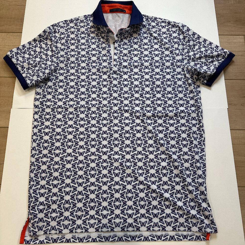 Grayson Printed Performance Polo